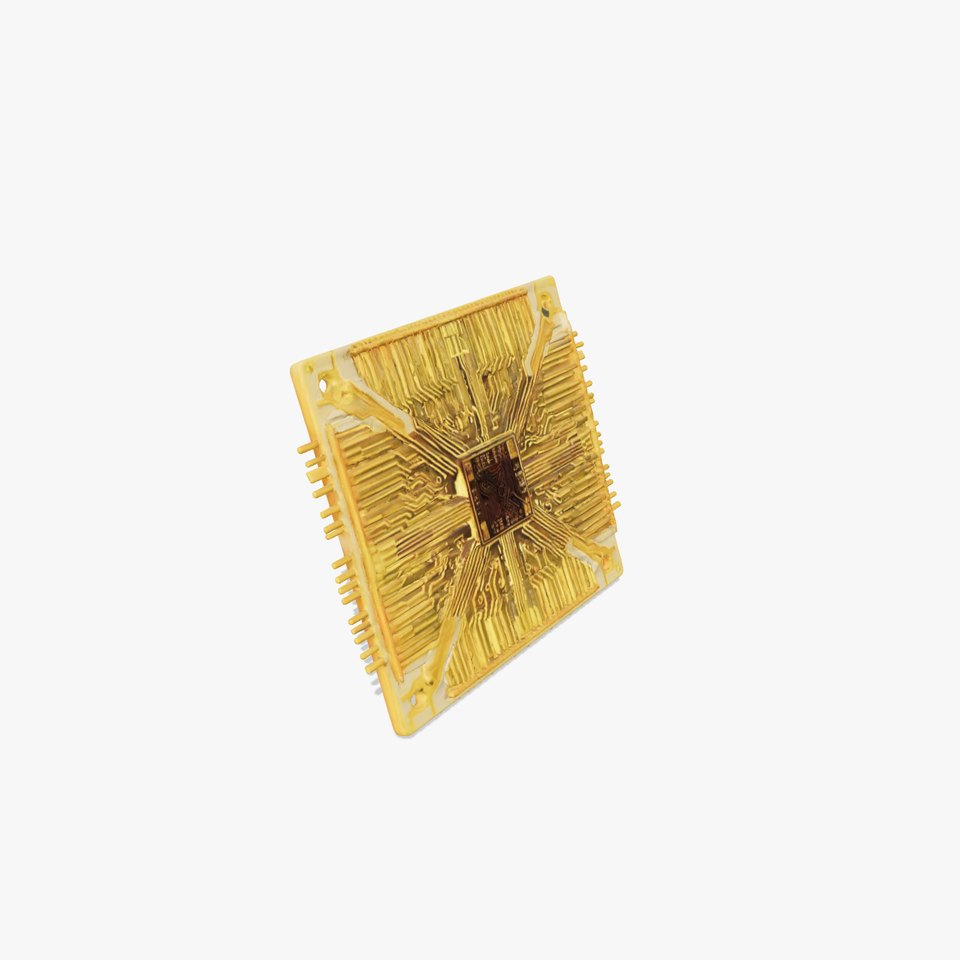 Golden Circuit Board model pack